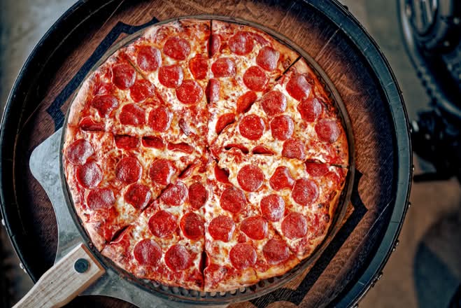 V-Twin Pepperoni Pizza