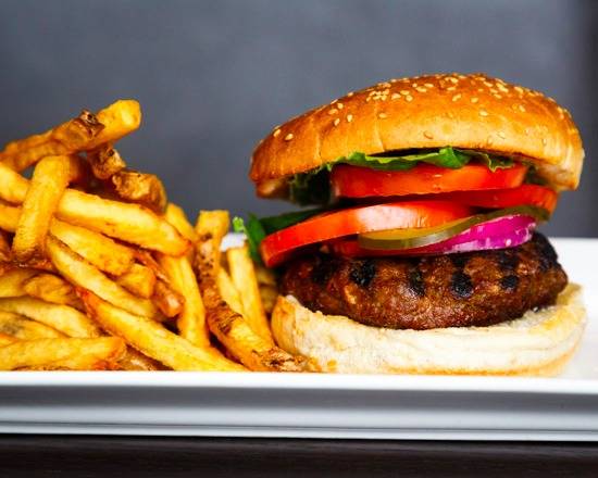 Two Headed Dog's Signature Burger