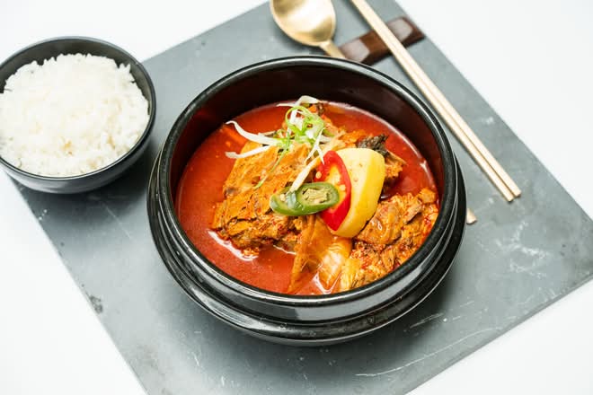 Pork Neck Soup (Gamja Tang)