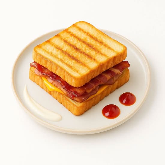 BACON & CHEDDAR CHEESE TOAST