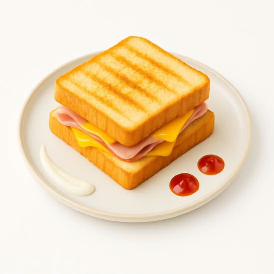 HAM & CHEDDAR CHEESE TOAST