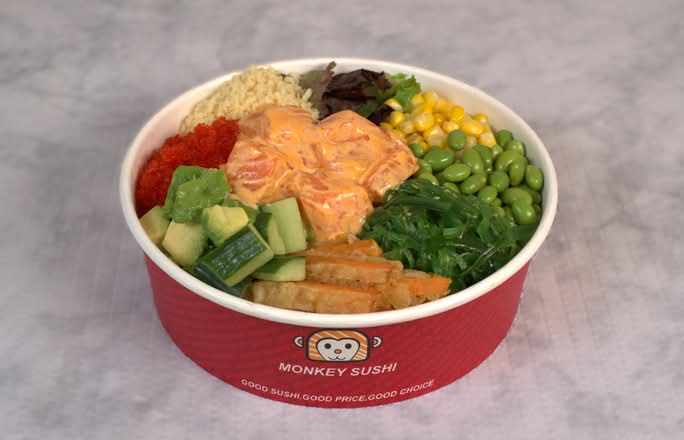 SPICY SALMON POKE