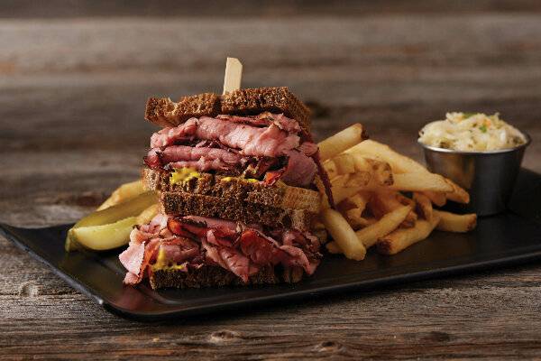Pastrami Deli Sandwich