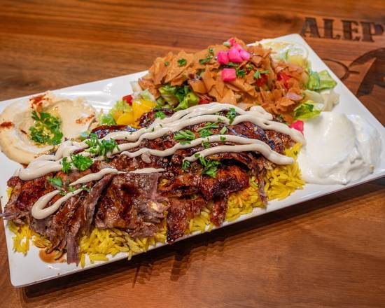 Beef Shawarma plate