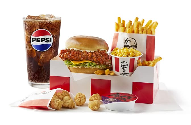 Boîte-repasdeSandwich Zinger bien saucé / Zinger Drip Sandwich Box Meal