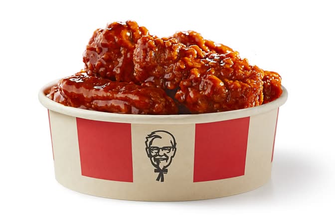 5 ailes piquantes Zinger bien saucé / 5PC Zinger Drip Hot Wings