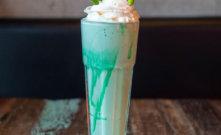 LAIT FRAPPE MENTHE/MINT MILKSHAKE