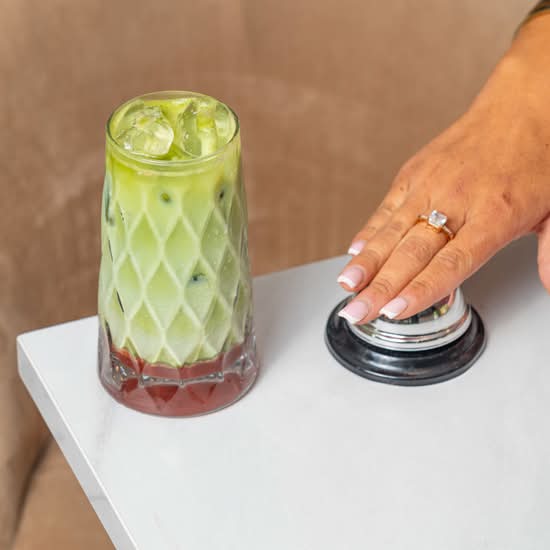 Strawberry Matcha (Iced)