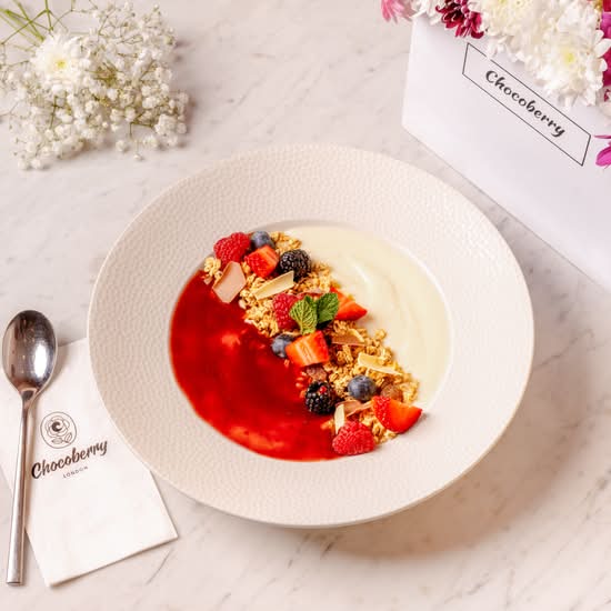 Strawberry Granola Bowl