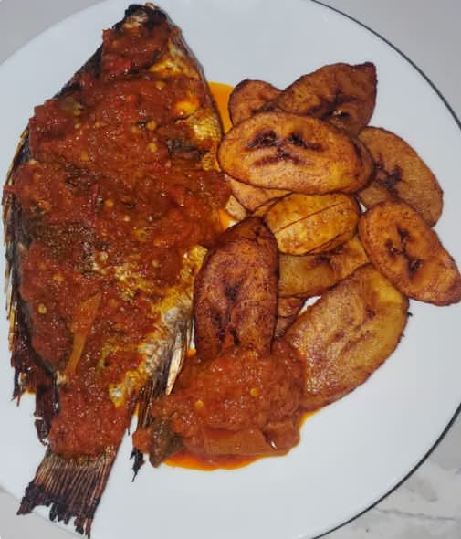 Fried Plantain & Yam