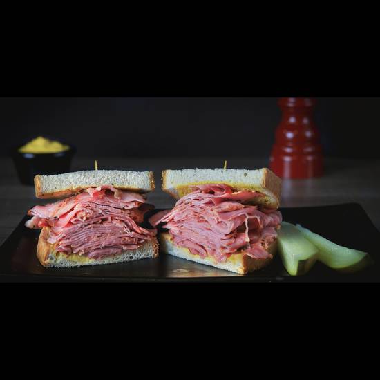 Montreal Smoked Meat On Rye