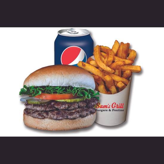 Regular Burger Fries Combo