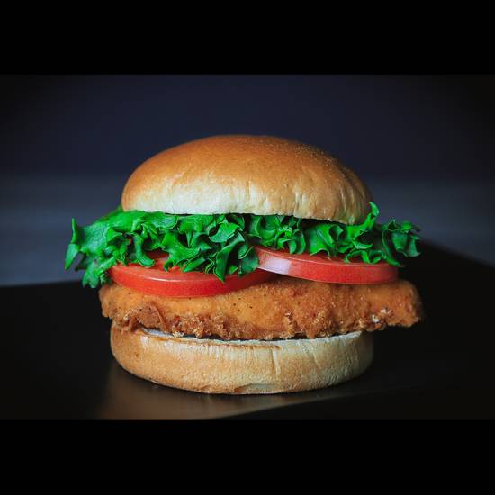 Crispy Chicken on a bun