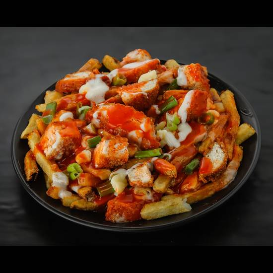 Buffalo Chicken Poutine