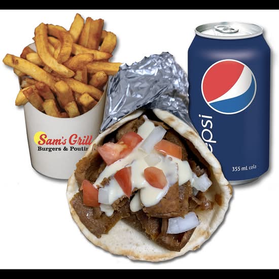 Donair Pita Fries Combo