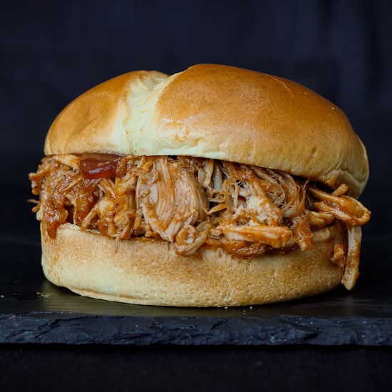 Pulled Pork On A Bun
