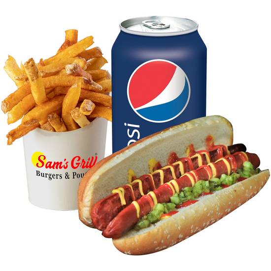 Hot Dog Fries Combo