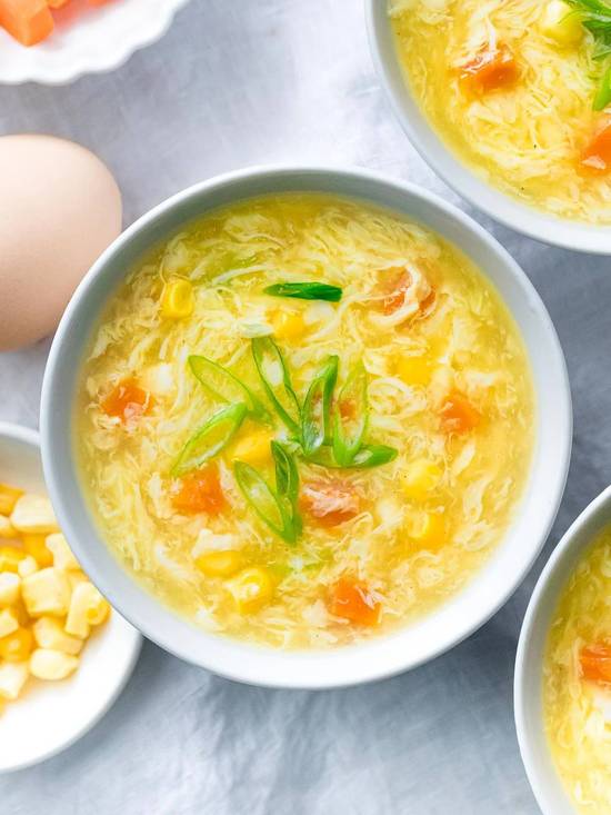 S2.   Soupe aux oeufs / Egg drop soup