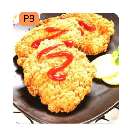 H18.  Poulet frit à la taïwanaise, ketcup et mayo épicée  / Taiwan style fried chicken, ketchup & spicy mayo