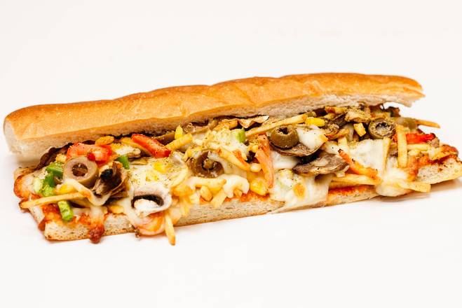 Veggie Pizza Sandwich