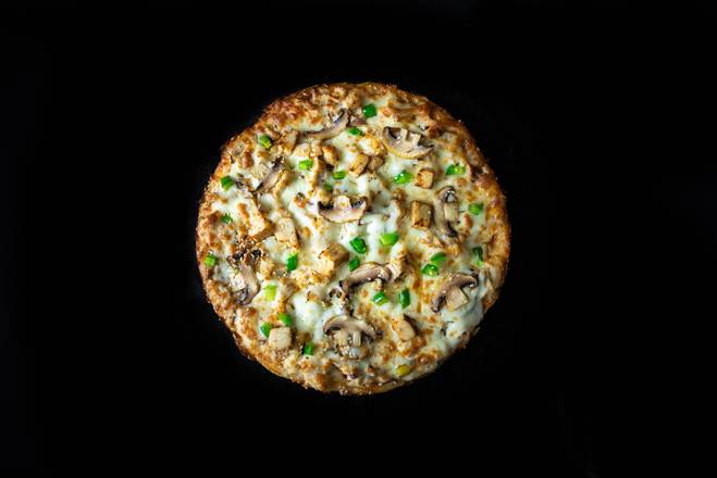 Grilled Chicken & Mushroom Pizza
