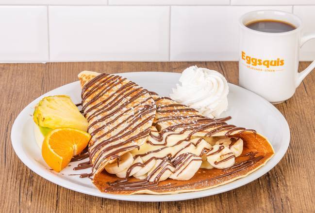 Crepe bananes & chocolat noisette/ Banana & Hazelnut Chocolate crepe