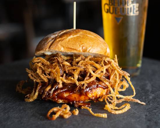 Sandwich au Cotes Levees / BBQ Rib Sandwich