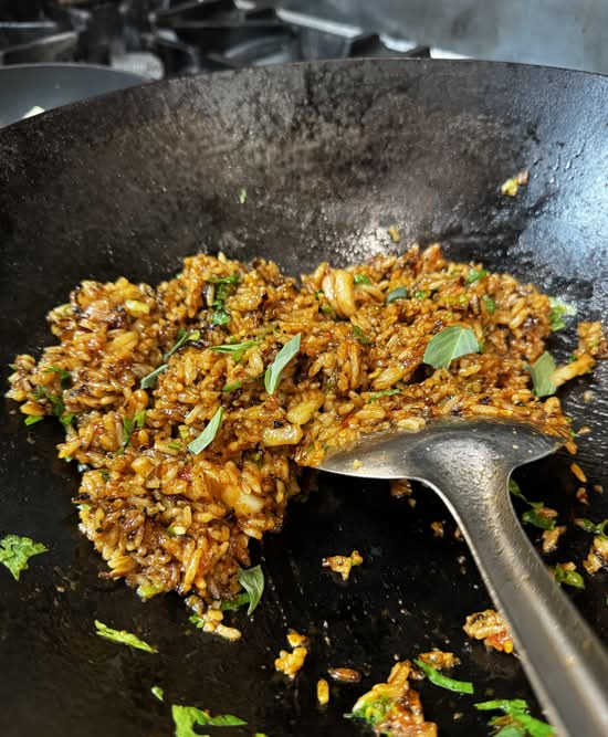 Pre Fixe Dinner - with Nasi goreng shrimp fried rice