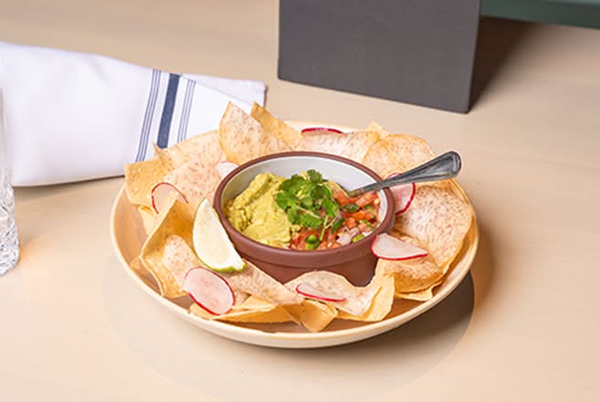 Smashed Avocado Dip (V)