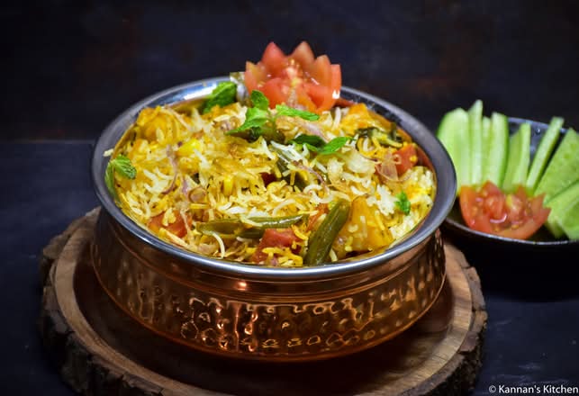 Kadai Veg Biryani (BOGO)