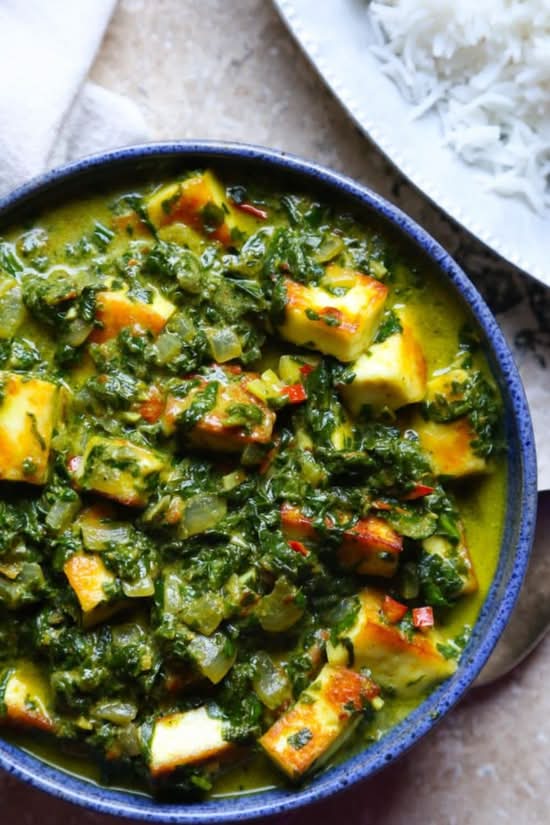 Palak paneer