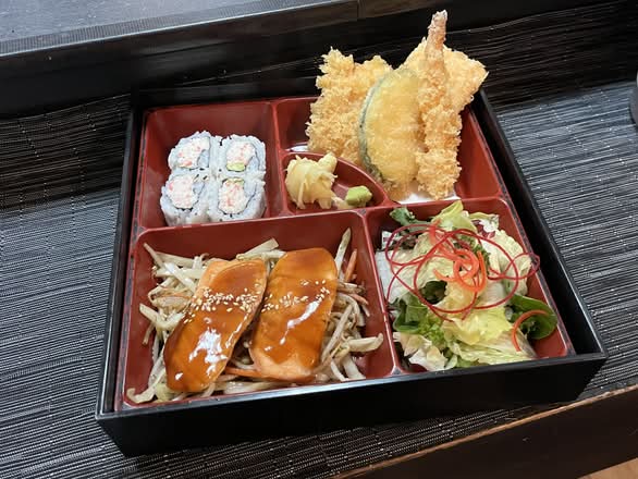 Salmon Teriyaki Bento