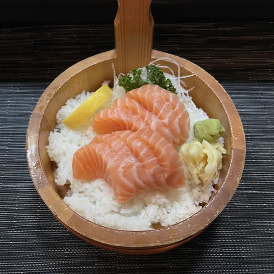 Salmon Donburi