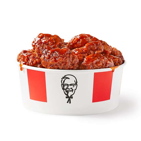 Zinger Drip Hot Wings Bucket