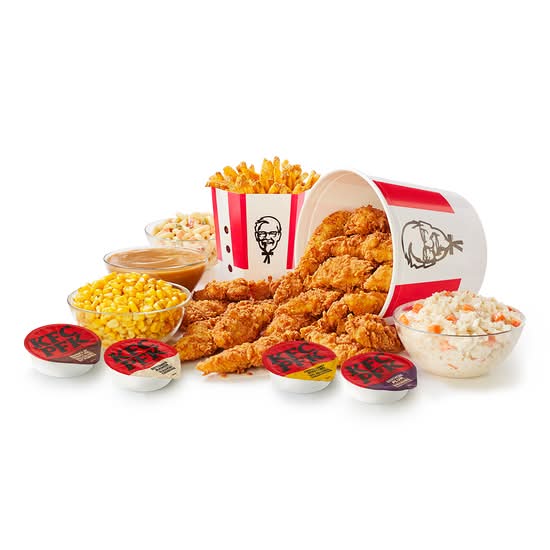 18 Piece Original Recipe Tenders Bucket and 5 Large Sides