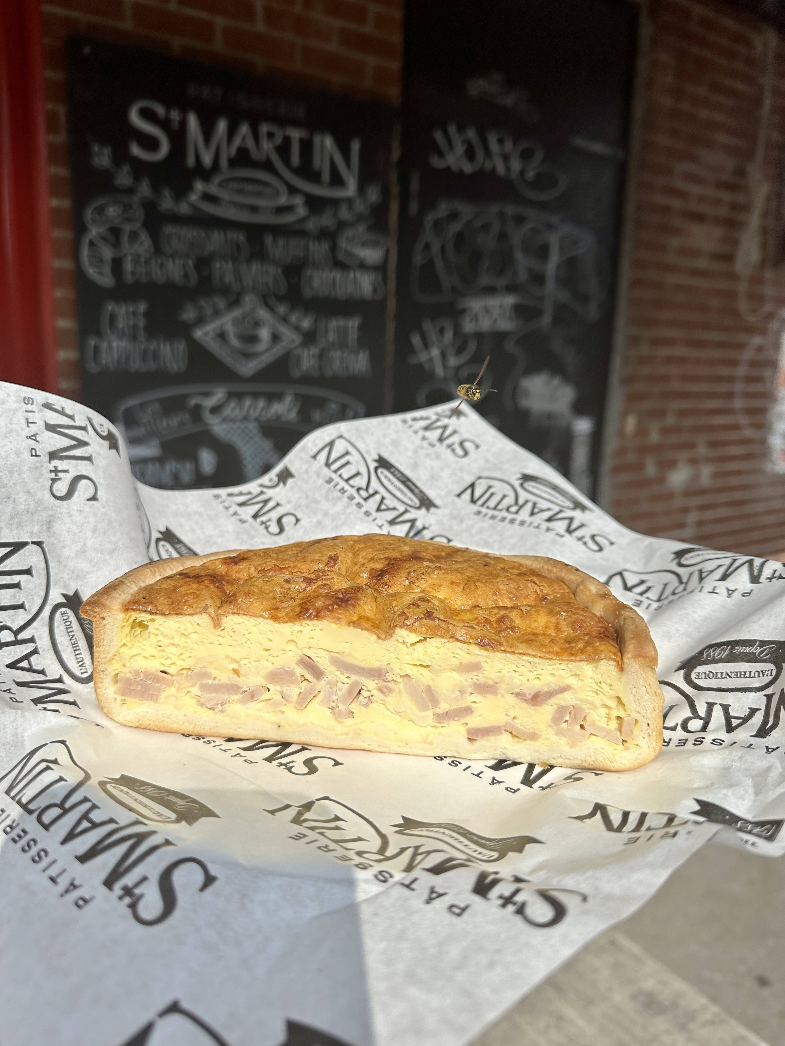 1/2 Quiche jambon fromage