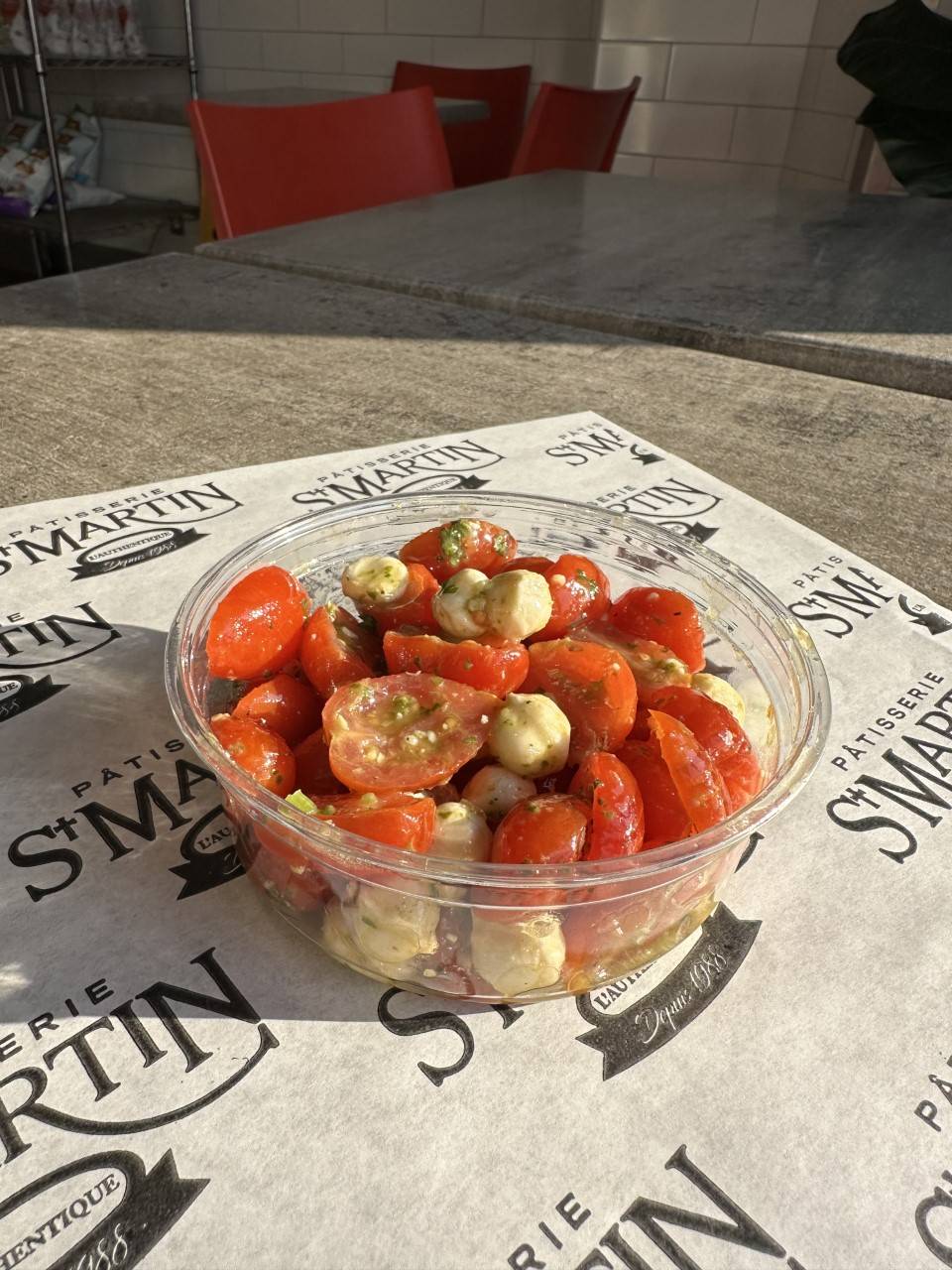 petite salade tomate boconcini