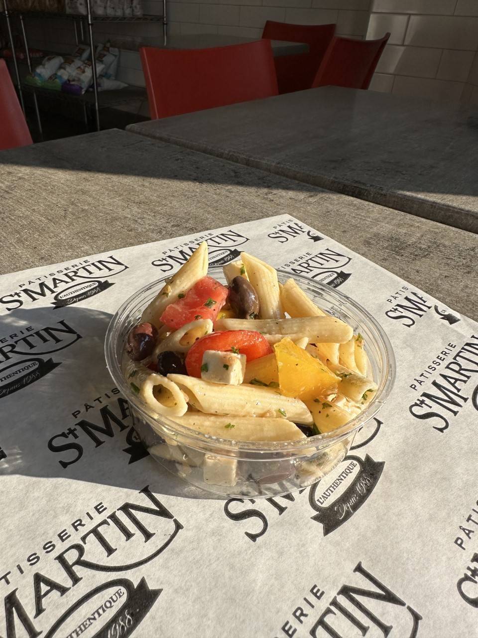 petite salade au pates
