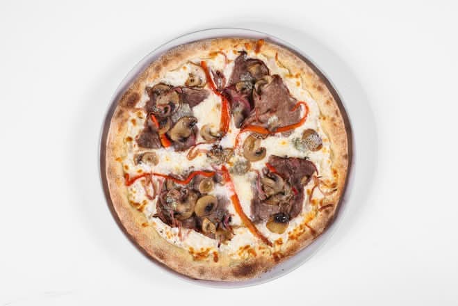 Cheese Steak Pizza