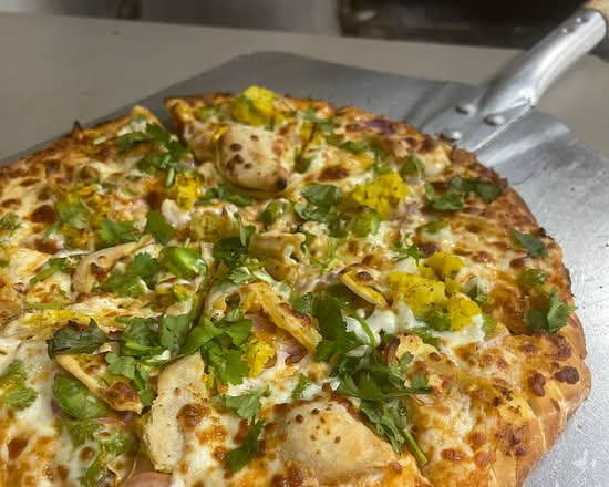 limited time: Indian style samosa pizza (small)