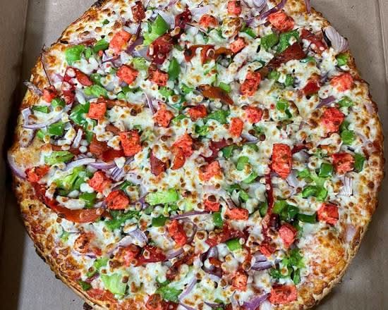 Tandoori Paneer Pizza w/ one free creamy ranch dip