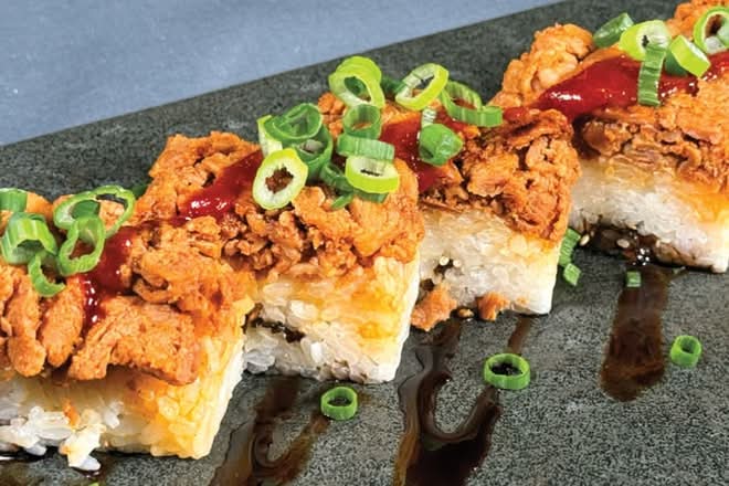 Spicy Pork Bulgogi Oshizushi