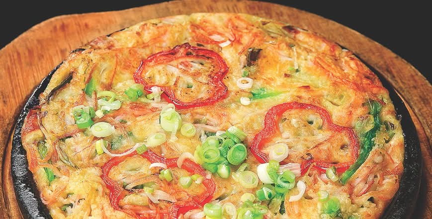 Seafood Pancake