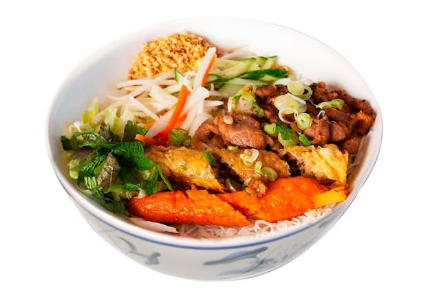 Bun Vermicelli Four Toppings