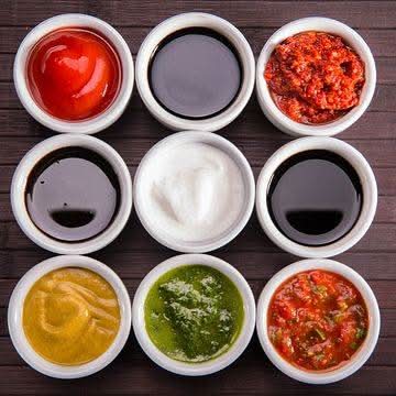 Sauces on the side