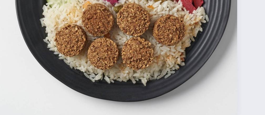Falafel on the Rice