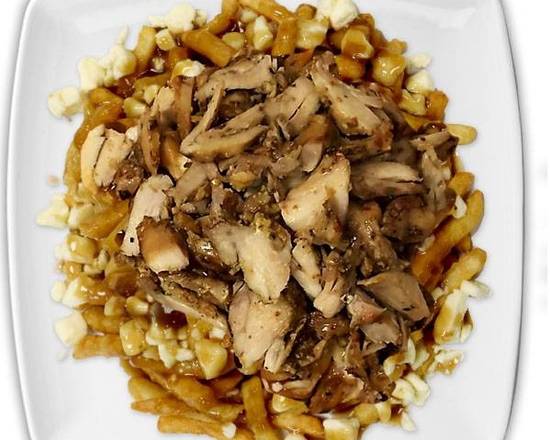 Chicken Shawarma on poutine
