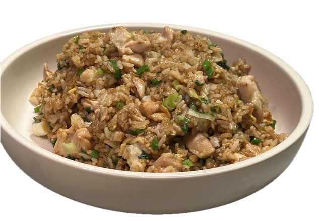 Salt Fish and Chicken Fried Rice