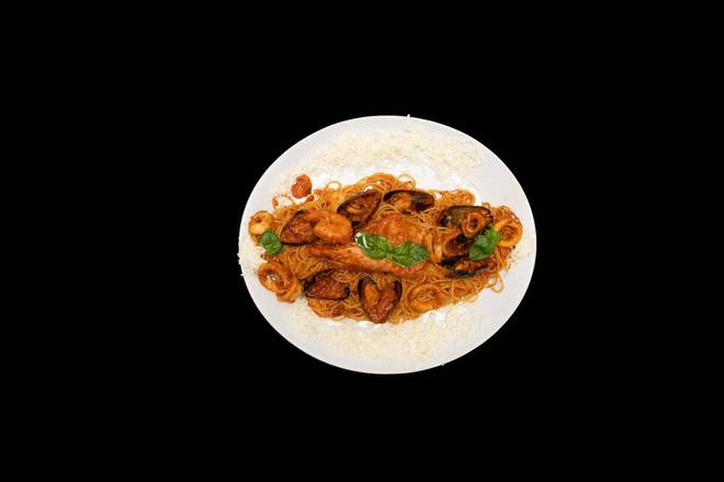 Spaghetti Seafood (Fruit De Mer)