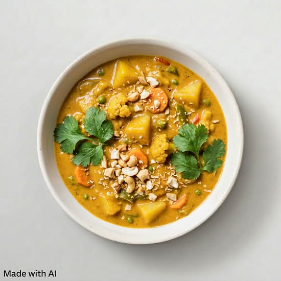 Korma Végétarien / Vegetarian Korma